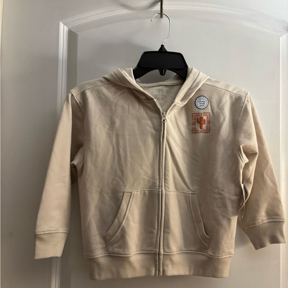 NWT Garanimals 365 Kids zip front Hoodie Sz 6